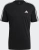 Adidas performance T shirt korte mouwen en strepen op schouders online kopen