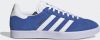 Adidas Originals Gazelle Schoenen Blue/Cloud White/Gold Metallic Heren online kopen
