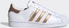 Adidas Iconische Superstar lederen sneakers , Wit, Dames online kopen