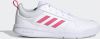 Adidas Performance Tensaur K hardloopschoenen wit/roze kids online kopen