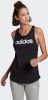 Adidas Essentials Loose Logo Tank Top Dames Track Tops Black Katoen Jersey online kopen