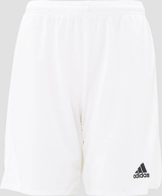 Adidas Performance Junior voetbalshort Parma wit - Vindjeschoen.nl