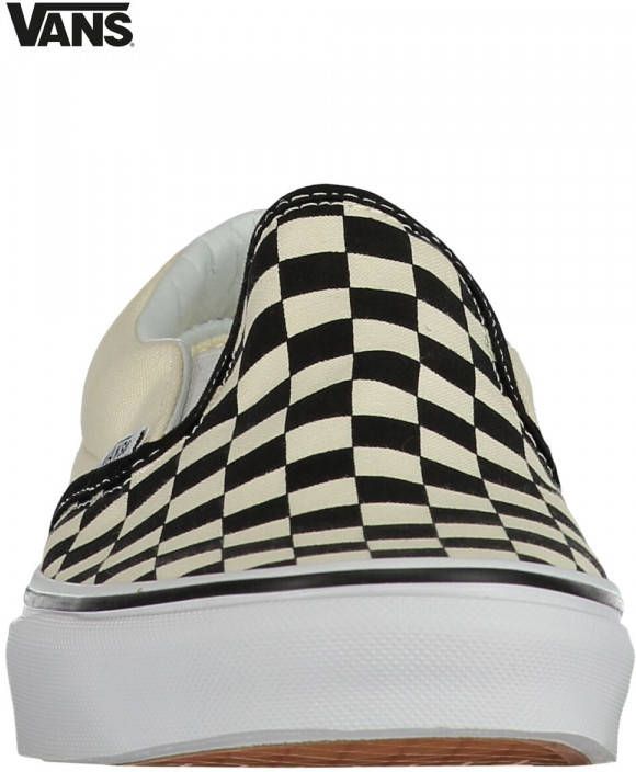 Vans Classic Slip On Trainers Black/White Checkerboard UK 10 -  Vindjeschoen.nl