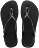 Havaianas Sandalen Luna met fijne riempjes in vlecht look online kopen