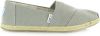 Toms Classic 10009754 Drizzle Grey Washed Canvas Rope Sole online kopen