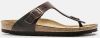 Birkenstock Slippers Mayari regular Birko Flor Nubuck Bruin online kopen