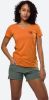 Fjällräven T shirt met biologisch katoen oranje online kopen