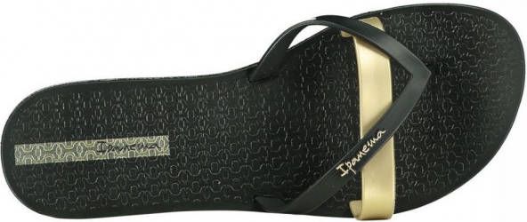 Ipanema Kirey Slipper Dames Zwart/Goud - Vindjeschoen.nl