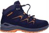 Lowa Innox Evo GTC QC Wandelschoenen Junior Marineblauw/Oranje online kopen