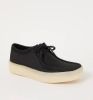Clarks wallabee cup lace up shoes , Zwart, Heren online kopen