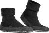 Falke Cosyshoes Pantoffels Anti Slip Sok Lichtgrijs/Middengrijs online kopen