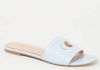 GUESS Tashia slippers met crocoprint blauw online kopen