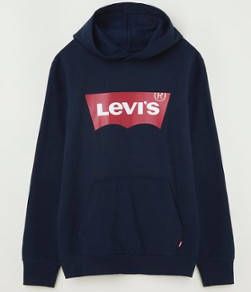 Levi's Kids Levi's Kids hoodie Batwing met logo donkerblauw/rood/wit online kopen