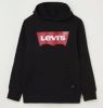 Levi's Kids Levi's Kids hoodie Batwing met logo donkerblauw/rood/wit online kopen