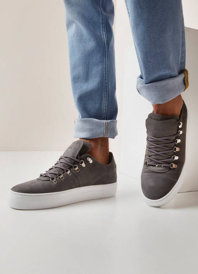 NUBIKK® JAGGER NUBUCK | Graue Sneaker | Offizieller Webshop