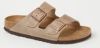 Birkenstock Arizona zachte voetbedden Suede lederen sandalen , Beige, Dames online kopen