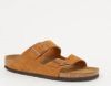 Birkenstock Arizona Soft Footbed Suede Leather Sandals , Bruin, Heren online kopen