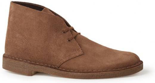 Clarks Suede lederen woestijnlaarzen , Bruin, Heren - Vindjeschoen.nl