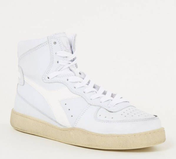 Diadora Mi Basket Used White Sneakers hoge sneakers online kopen