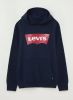 Levi's Kids Levi's Kids hoodie Batwing met logo donkerblauw/rood/wit online kopen