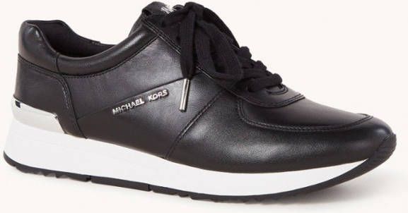Michael Kors Allie Trainer leren sneakers zwart - Vindjeschoen.nl