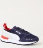 Puma R78 Runner sneakers donkerblauw/wit/grijs/rood online kopen