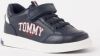 Tommy Hilfiger Slip on sneakers LOW CUT LACE UP/VELCRO SNEAKER met logo opschrift opzij online kopen