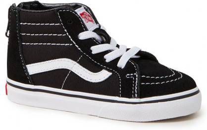 Vans Sk8 Hi sneaker van suè, de met leren details - Vindjeschoen.nl