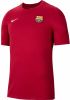Nike FC Barcelona Strike Trainingsshirt 2021 2022 Bordeauxrood Lichtgrijs online kopen