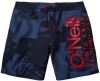 O'Neill Blue zwemshort Cali met all over print donkerblauw online kopen