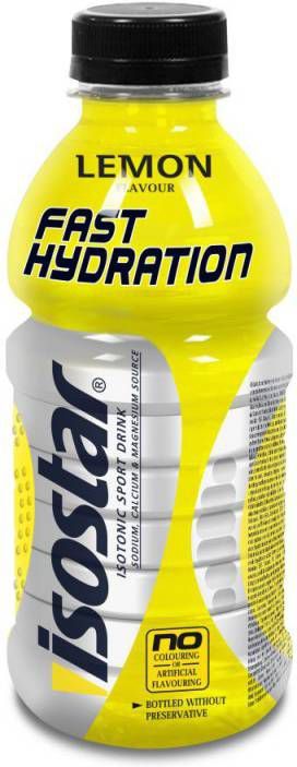 Isostar Fast Hydration&, Perform Lemon 500 ml - Vindjeschoen.nl