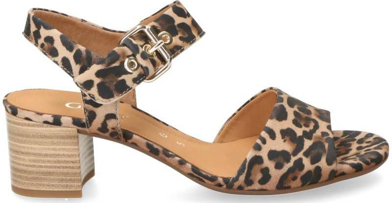 Sandaaltje Gabor animalprint - Vindjeschoen.nl
