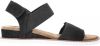 Skechers Bobs Memory Foam Sandaal Dames Zwart online kopen