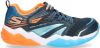 Skechers S-Lights Klittenbandschoen Jongens Blauw/Oranje online kopen