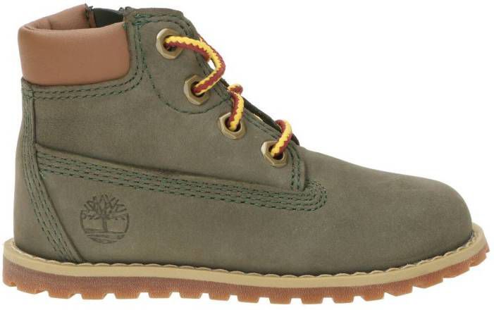 Boots en enkellaarsjes Timberland Groen - Vindjeschoen.nl