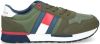 Tommy Hilfiger Sneaker met giltter details en panterprint online kopen