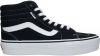 Vans Filmore Hi Platform Veterboot Dames Zwart online kopen