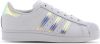 Adidas Originals Superstar J sneakers wit/metallic zilver online kopen