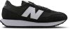 New Balance 237 Heren Schoenen Black Leer, Textil online kopen