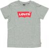 Levi's Kids T shirt Batwing met logo grijs melange online kopen