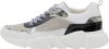 Sneaker in zilverkleur/wit van heine online kopen