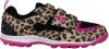 Brabo Hockeyschoenen klittenband junior leopard pink online kopen