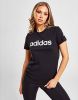 Adidas Loungewear Essentials Slim Logo Dames T Shirts Black Katoen Jersey online kopen