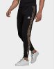 Adidas Essentials Fleece Camo Print Broek Black/White Heren online kopen