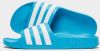 Adidas adilette Aqua Badslippers Solar Blue/Cloud White/Solar Blue online kopen