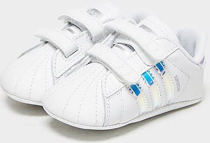 Adidas Originals Superstar Crib Baby's Cloud White/Cloud White/Core Black/Blue Kind online kopen
