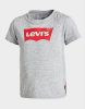 Levi's Kids T shirt Batwing met logo grijs melange online kopen