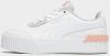 Puma Carina Lift sneakers wit/lichtoranje online kopen