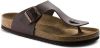 Birkenstock Slippers Ramses regular Birko Flor Bruin online kopen