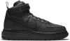 Nike Air Force 1 High Heren Schoenen Black Leer, Textil online kopen